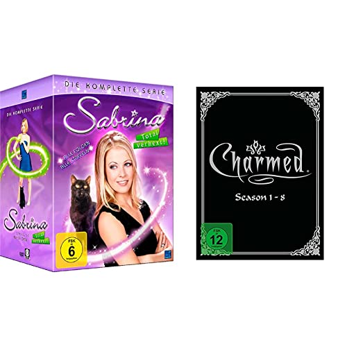 Sabrina - Total verhext! - Gesamtbox (Staffel 1-7) [31 DVDs] & Charmed - Season 1-8 [48 DVDs] von KSM