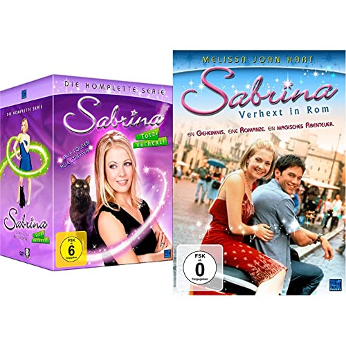 Sabrina - Total verhext! - Gesamtbox (Staffel 1-7) [31 DVDs] & Sabrina - Verhext in Rom von KSM