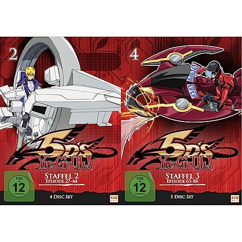 Yu-Gi-Oh! 5D's, Vol. 2 [4 DVDs] & Yu-Gi-Oh! 5Ds - Staffel 3.1: Episode 65-88 [5 DVDs] von KSM