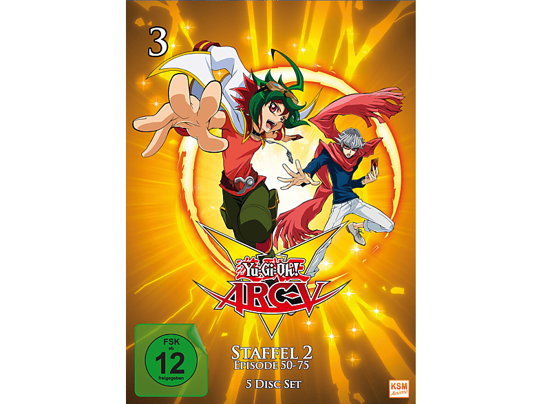 Yu-Gi-Oh! Arc-V - Staffel 2.1 Episode 50-75 DVD von KSM