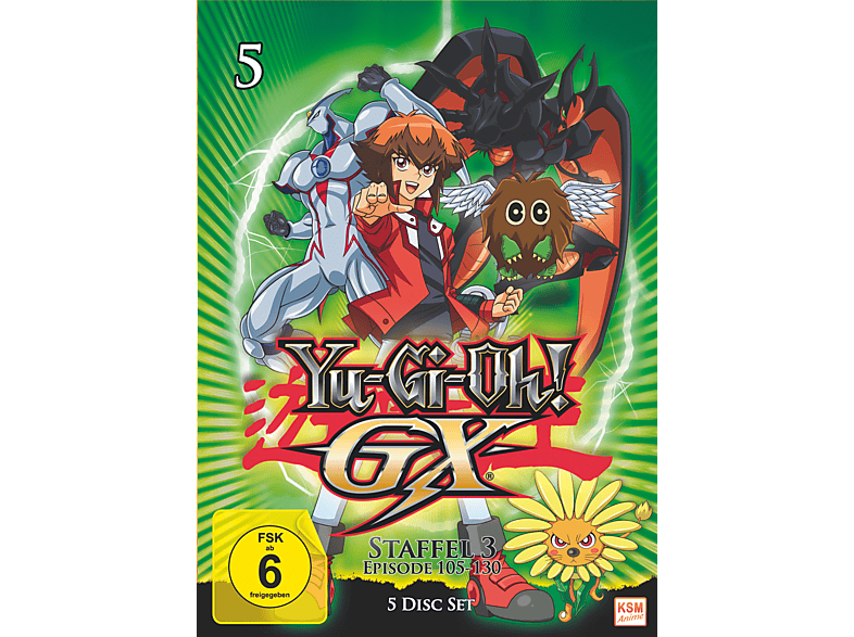 Yu-Gi-Oh! GX - Staffel 3.1 (Folge 105-130) DVD von KSM