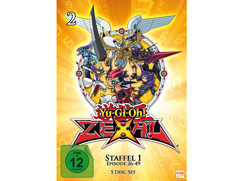 Yu-Gi-Oh! - Zexal Staffel 1.2 (Episode 26-49) DVD von KSM