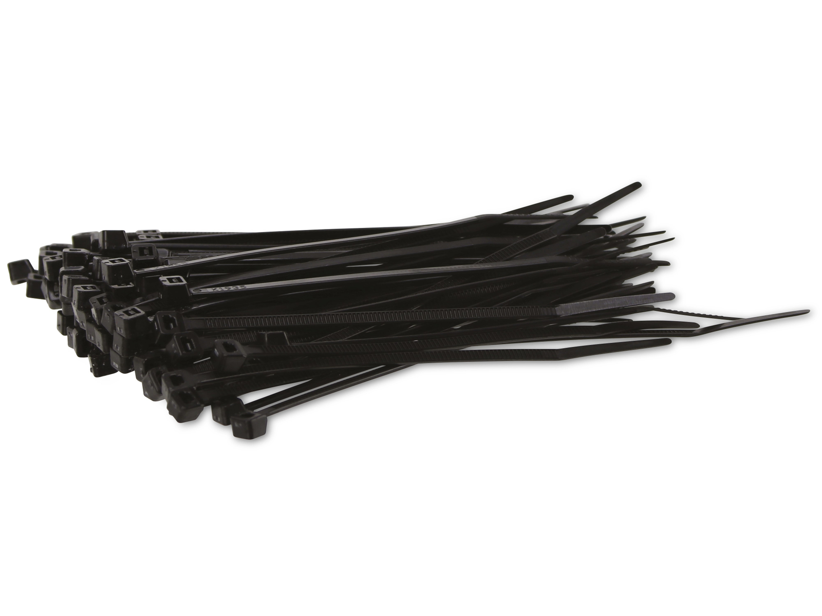 KSS Kabelbinder-Sortiment Polyamid 6.6, schwarz, 120x3,2, UV-beständig, 100 Stück von KSS