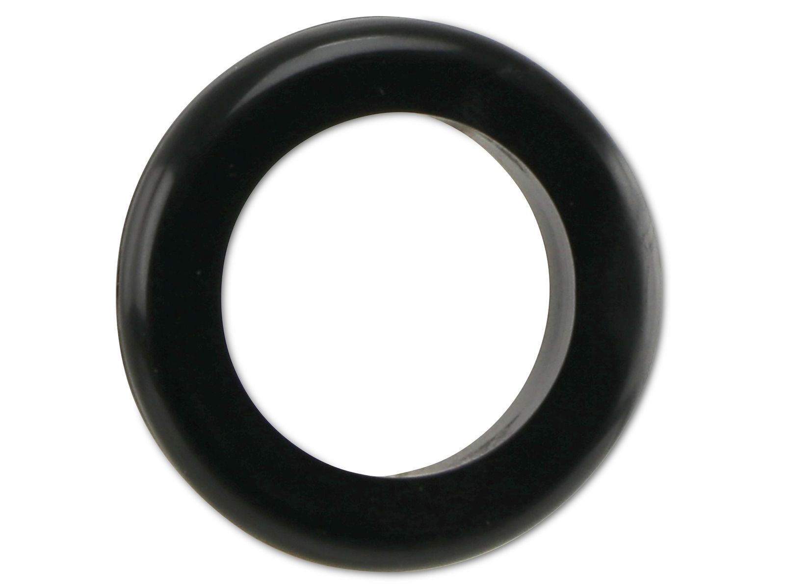 KSS Kabeldurchführungstülle PVC, schwarz, Plattenstärke 1,5, Loch-Ø 25, offen, 1 Stück von KSS