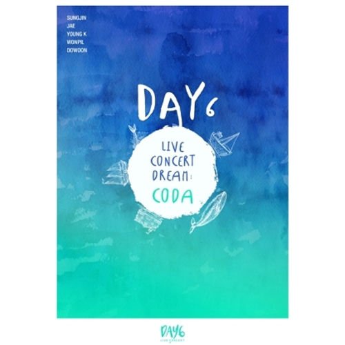 DAY6 LIVE CONCERT DVD DREAM:CODA 1 DVD+120p Making Book+Photo Calendar(13ea) von KT MUSIC