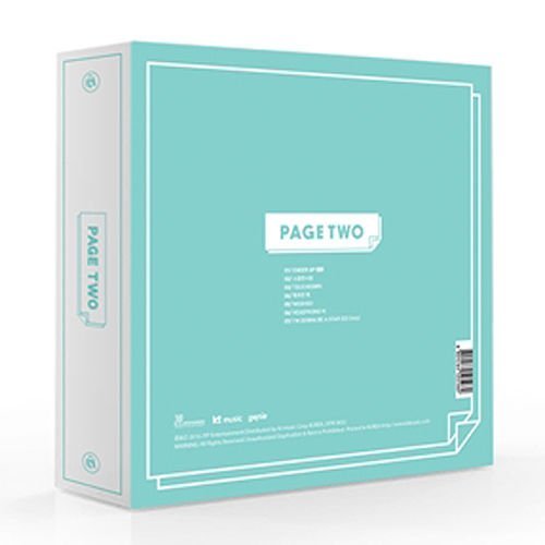 TWICE - [PAGE TWO] 2nd Mini Album Mint ver. CD+72p Photo Book+7p Garland+1p Lenticular Card & Holder+3p Photo Card K-POP Sealed von KT MUSIC