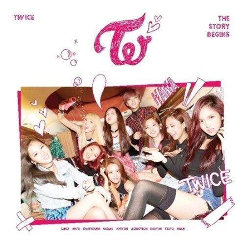 TWICE - [ THE STORY BEGINS ] 1st Mini Album CD + Photocards + Booklet + Garland von KT Music