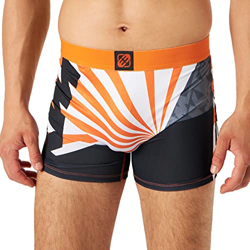 KTM Herren T284-1 Boxer KTM-Mikrofaser (92% Polyester-8% Elasthan) -Mehrfarbig, Unitario T284/1, XX-Large von KTM