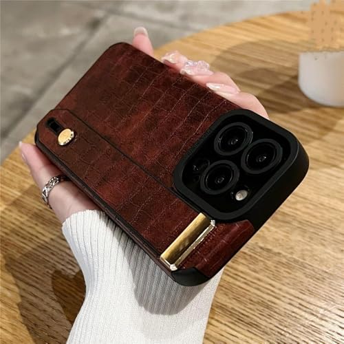 KTUCN Handyhülle mit Handschlaufenhalter für iPhone 16 15 11 12 13 14 Pro Max XR X XS 8 7 Plus, weiche Standabdeckung, Weinrot, für iPhone 12 Pro KTUCN Handyhülle mit Handschlaufenhalter für iPhone 16 15 11 12 13 14 Pro Max XR X XS 8 7 Plus, weiche Standabdeckung, Weinrot, für iPhone 12 Pro von KTUCN