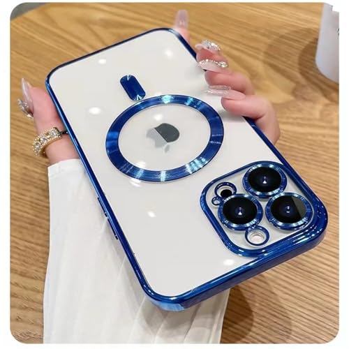 KTUCN Transparente Hülle zum kabellosen Laden für iPhone 16 15 14 13 12 11 Pro Max X XR XS Plus Softcover, Blau, Für iPhone XR KTUCN Transparente Hülle zum kabellosen Laden für iPhone 16 15 14 13 12 11 Pro Max X XR XS Plus Softcover, Blau, Für iPhone XR von KTUCN