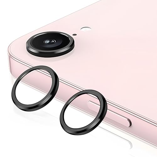 2 Stück Kamera schutz für iPhone 16E, Kameralinsenschutz Ausgehöhltes Design gefrostete Textur, Kratzfester Ring aus gehärtetem Glas, Beeinträchtigt Nicht Das Foto - Dauerhaft Kamera Schutz (Schwarz ) 2 Stück Kamera schutz für iPhone 16E, Kameralinsenschutz Ausgehöhltes Design gefrostete Textur, Kratzfester Ring aus gehärtetem Glas, Beeinträchtigt Nicht Das Foto - Dauerhaft Kamera Schutz (Schwarz ) von KUAJTUN