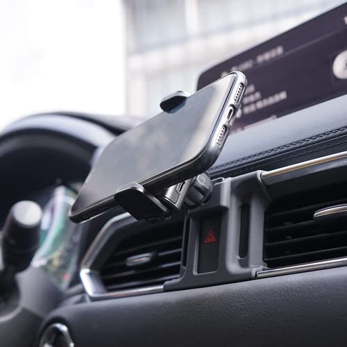 Kucok KFZ-Halterung für Lüftungsschlitze, geeignet für Mazda CX-5 2017–2021, Freisprecheinrichtung, Auto-Lock, Handy-Auto-Halterungen, Armaturenbrett für iPhone 12/13 Pro von KUCOK