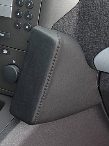 KUDA Handyhalterung passend für Opel Zafira B ab 07/2005 - Telefonkonsole für Smartphones, Handy, Navi und mehr – Kunstlederkonsole, schwarz, 094435 von KUDA