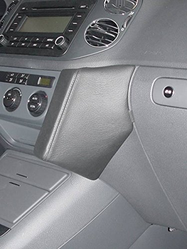 KUDA 096660 Auto Passive Halterung Schwarz Halterung - Halterungen (Handy/Smartphone, Auto, Passive Halterung, Schwarz, Leder, VW Golf Plus Since 01/05) von KUDA