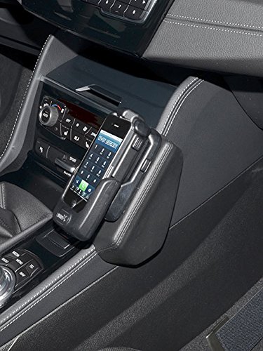 KUDA Handyhalterung passend für BMW 2er Active Tourer (F45, F46) ab 2015 - Telefonkonsole für Smartphones, Handy, Navi, und mehr – Kunstlederkonsole, schwarz, 1725 von KUDA