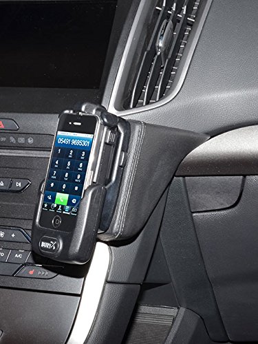 KUDA 2150 Halterung Echtleder schwarz für Ford S-Max/Galaxy/Edge ab 2015 von KUDA