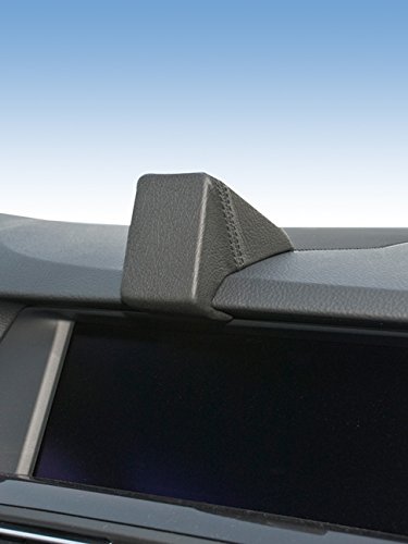 KUDA Handyhalterung passend für BMW 5er (F10, F11) ab 03/2010 - Telefonkonsole für Smartphones, Handy, Navi und mehr – Kunstlederkonsole, schwarz, 292535 von KUDA