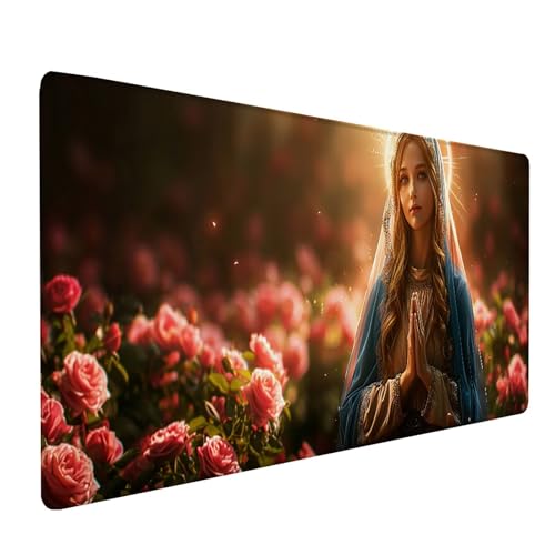 Blau Mousepad XXL, Frau Mauspad Groß 600x300 mm, Schreibtischunterlage mit Vernähten Kanten, Wasserdicht Rutschfest Spezielle Oberfläche Mouse Pad, Mauspads für Zimmer Deko Gaming Zubehör 6-8038 Blau Mousepad XXL, Frau Mauspad Groß 600x300 mm, Schreibtischunterlage mit Vernähten Kanten, Wasserdicht Rutschfest Spezielle Oberfläche Mouse Pad, Mauspads für Zimmer Deko Gaming Zubehör 6-8038 von KUEAJIOU