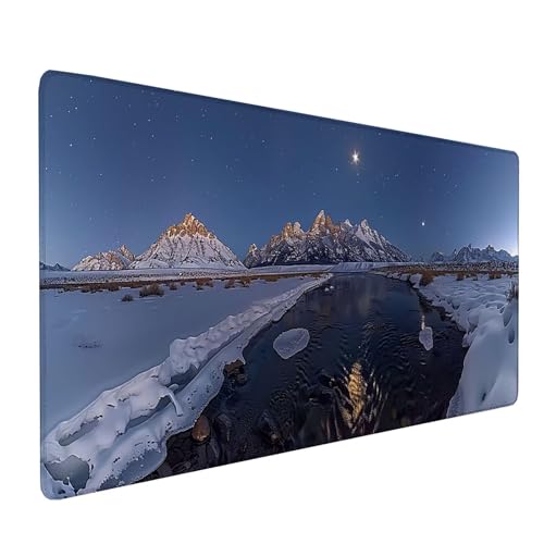 Grau Mousepad XXL 1000x400 mm, Sternenhimmel Mousepad Gaming, Schreibtischunterlage mit rutschfeste Gummibasis, Mouse Pad Verbessert Geschwindigkeit und Präzision, Desk Mat für Gaming Zubehör O-8118 Grau Mousepad XXL 1000x400 mm, Sternenhimmel Mousepad Gaming, Schreibtischunterlage mit rutschfeste Gummibasis, Mouse Pad Verbessert Geschwindigkeit und Präzision, Desk Mat für Gaming Zubehör O-8118 von KUEAJIOU