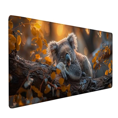 GrüN Mousepad XXL, Tier Mauspad Groß 800x400 mm, Schreibtischunterlage mit Vernähten Kanten, Wasserdicht Rutschfest Spezielle Oberfläche Mouse Pad, Mauspads für Zimmer Deko Gaming Zubehör V-1657 GrüN Mousepad XXL, Tier Mauspad Groß 800x400 mm, Schreibtischunterlage mit Vernähten Kanten, Wasserdicht Rutschfest Spezielle Oberfläche Mouse Pad, Mauspads für Zimmer Deko Gaming Zubehör V-1657 von KUEAJIOU