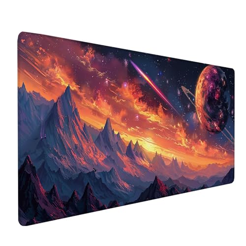 Rot Mousepad XXL 1200x600 mm, Landschaft Mousepad Gaming, Schreibtischunterlage mit rutschfeste Gummibasis, Mouse Pad Verbessert Geschwindigkeit und Präzision, Desk Mat für Gaming Zubehör 9-6631 Rot Mousepad XXL 1200x600 mm, Landschaft Mousepad Gaming, Schreibtischunterlage mit rutschfeste Gummibasis, Mouse Pad Verbessert Geschwindigkeit und Präzision, Desk Mat für Gaming Zubehör 9-6631 von KUEAJIOU