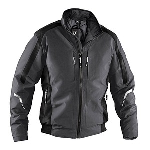 KÜBLER® Herren Arbeitsjacke 1367 anthrazit, schwarz Größe 3XL von KÜBLER®