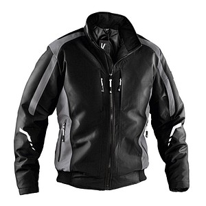 KÜBLER® Herren Arbeitsjacke 1367 schwarz, anthrazit Größe XS von KÜBLER®