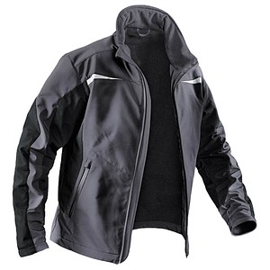 KÜBLER® unisex Softshelljacke 1241 anthrazit, schwarz Größe L von KÜBLER®