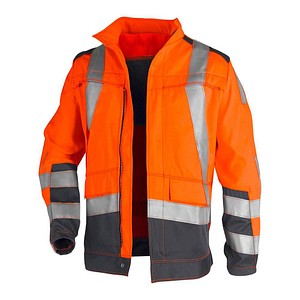 KÜBLER® unisex Warnjacke PSA SAFETY X7 warnorange, anthrazit Größe 24 von KÜBLER®