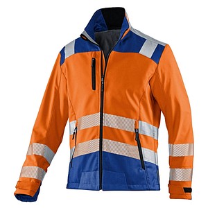 KÜBLER® unisex Warnjacke REFLECTIQ orange, kornblau Größe 3XL von KÜBLER®