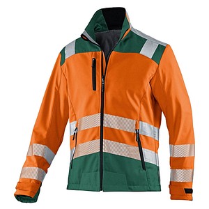 KÜBLER® unisex Warnjacke REFLECTIQ orange, moosgrün Größe 2XL von KÜBLER®