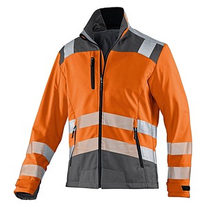 KÜBLER® unisex Warnjacke REFLECTIQ warnorange, anthrazit Größe 2XL von KÜBLER®