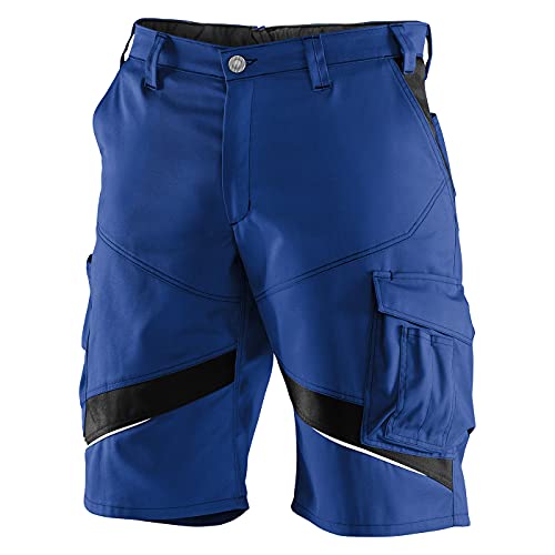 KÜBLER Workwear KÜBLER ACTIVIQ Arbeitsshorts blau, Größe 48, Herren-Arbeitsshorts aus Mischgewebe, leichte Arbeitsshorts von KÜBLER Workwear