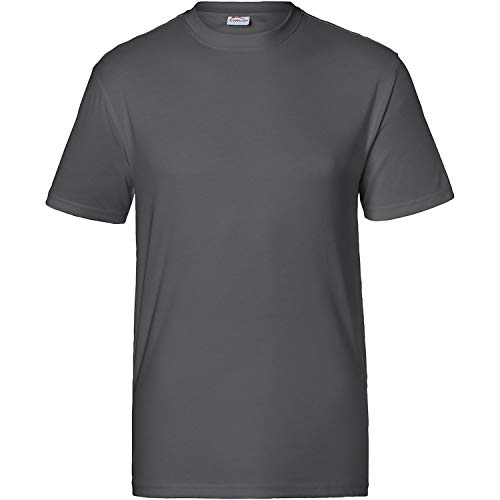 KÜBLER Workwear KÜBLER Arbeitsshirt anthrazit, Größe L, Herren-Arbeitsshirt aus Mischgewebe, elastisches Arbeitsshirt von KÜBLER Workwear