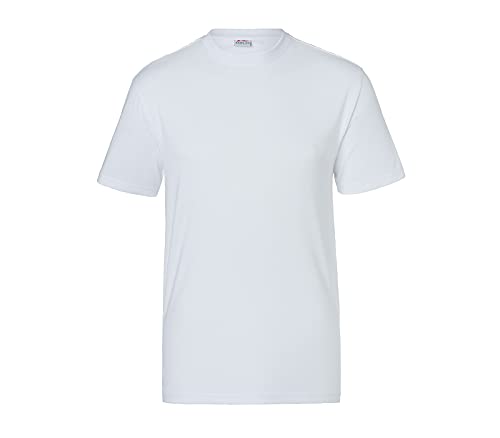 KÜBLER Workwear KÜBLER Arbeitsshirt weiß, Größe L, Herren-Arbeitsshirt aus Mischgewebe, elastisches Arbeitsshirt KÜBLER Workwear KÜBLER Arbeitsshirt weiß, Größe L, Herren-Arbeitsshirt aus Mischgewebe, elastisches Arbeitsshirt von KÜBLER Workwear