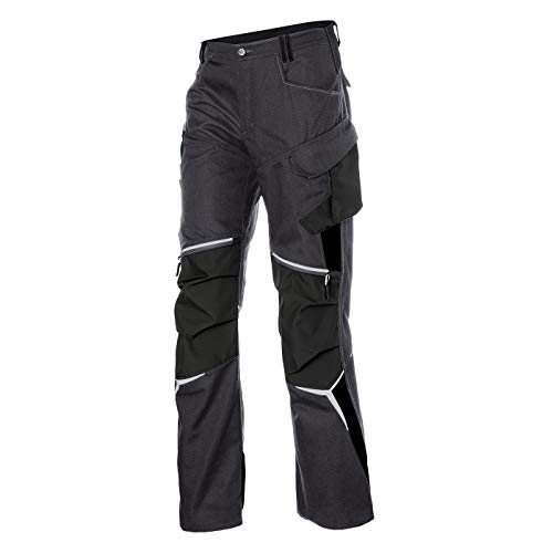 KÜBLER Workwear KÜBLER BODYFORCE Arbeitshose anthrazit, Größe 58, Herren-Arbeitshose aus Mischgewebe, Arbeitshose mit Knieschutztaschen nach EN 14404, leichte Arbeitshose KÜBLER Workwear KÜBLER BODYFORCE Arbeitshose anthrazit, Größe 58, Herren-Arbeitshose aus Mischgewebe, Arbeitshose mit Knieschutztaschen nach EN 14404, leichte Arbeitshose von KÜBLER Workwear