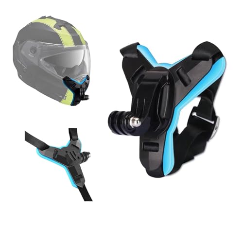 KUEEA Motorradhelm Kinnhalterung für Actionkameras | Universelle Halterung für GoPro Hero 12/11/10/9, DJI Osmo, Insta360 | rutschfeste Silikon-Basis und Verstellbare Perspektive KUEEA Motorradhelm Kinnhalterung für Actionkameras | Universelle Halterung für GoPro Hero 12/11/10/9, DJI Osmo, Insta360 | rutschfeste Silikon-Basis und Verstellbare Perspektive von KUEEA