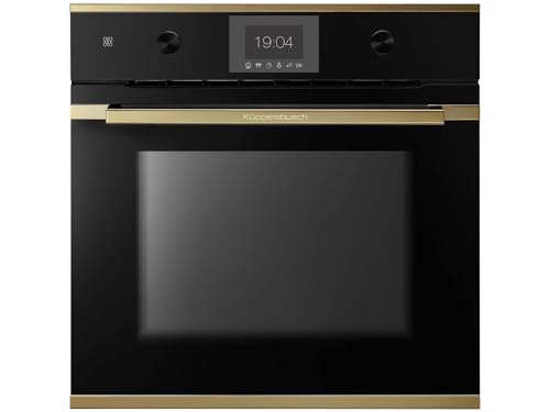 Küppersbusch BP 6350.0 S 4-AirFry K-Series.3 Pyrolyse Backofen Schwarz/Gold von KÜPPERSBUSCH