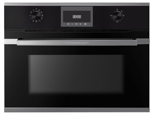 Küppersbusch CBM 6330.0 S3 K-Series. 3 Compact Backofen mit Mikrowelle Schwarz/Silver Chrome von KÜPPERSBUSCH