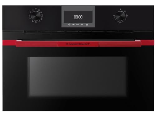 Küppersbusch CBM 6330.0 SE8 K-Series. 3 Compact Backofen mit Mikrowelle Schwarz/Hot Chili von KÜPPERSBUSCH