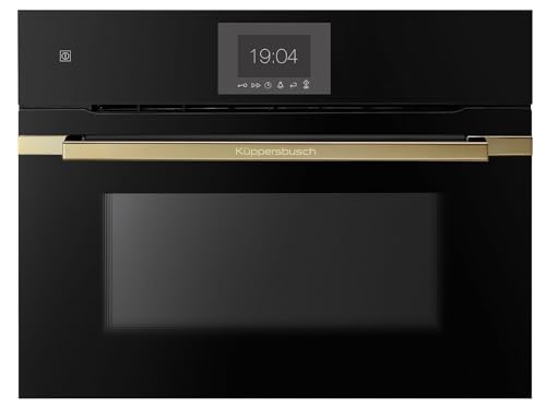 Küppersbusch CBM 6550.0 SE4 K-Series. 5 Compact Backofen mit Mikrowelle Schwarz/Gold von Küppersbusch