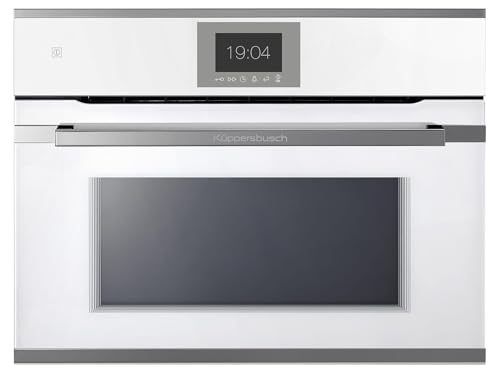 Küppersbusch CBM 6550.0 W3 K-Series. 5 Compact Backofen mit Mikrowelle Weiß/Silver Chrome von KÜPPERSBUSCH