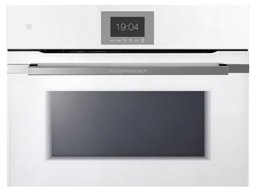 Küppersbusch CBM6550.0WE3 K-Series. 5 Compact Backofen mit Mikrowelle Weiß/Silver Chrome von KÜPPERSBUSCH