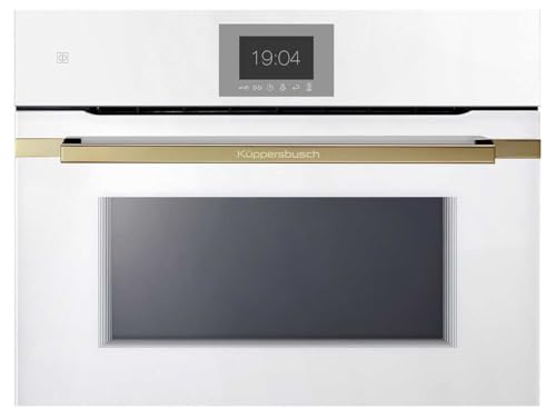 Küppersbusch CBM6550.0WE4 K-Series. 5 Compact Backofen mit Mikrowelle Weiß/Gold von KÜPPERSBUSCH