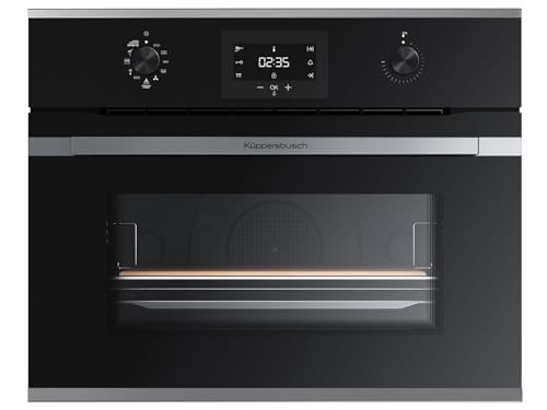 Küppersbusch CBP 6332.0 S1 K-Series.3 Pyrolyse Compact Pizza-Backofen Schwarz/Edelstahl von Küppersbusch