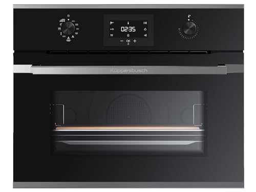 Küppersbusch CBP 6332.0 S3 K-Series.3 Pyrolyse Compact Pizza-Backofen Schwarz/Silver Chrome von Küppersbusch