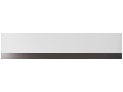 Küppersbusch CSW 6800.0 Wärmeschublade + ZC 8022 Glasfront Weiß + Designleiste Black Chrome von KÜPPERSBUSCH