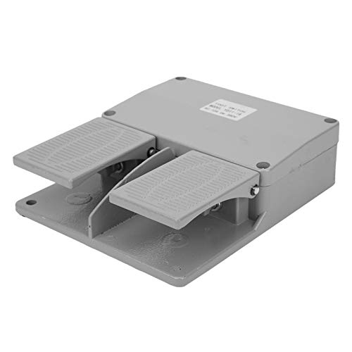 YDT1‑16 Fußpedalschalter, 380V AC Doppel Fußschalter Pedalschalter Fussschalter Trittschalter Fußpedal Schalter für Medizinische Instrumente Textilgeräte Schweißgeräte YDT1‑16 Fußpedalschalter, 380V AC Doppel Fußschalter Pedalschalter Fussschalter Trittschalter Fußpedal Schalter für Medizinische Instrumente Textilgeräte Schweißgeräte von KUIDAMOS