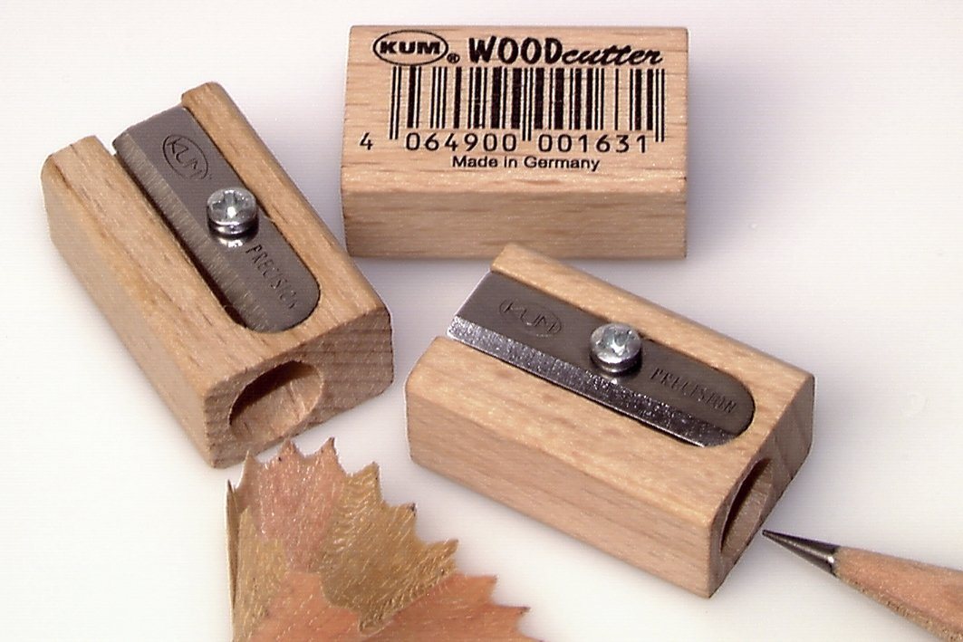KUM Spitzer Wood Holz Blockform Netzwerk-Adapter von KUM