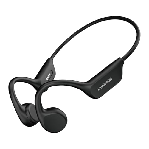 KUMAIGO Knochenschall Kopfhörer Schwimmen, IPX8 Wasserdicht Bluetooth 5.4 Sportkopfhörer mit 32GB MP3 Player, Open-Ear Design Kabellos für Schwimmen/Laufen/Schnorcheln (Upgrade Magnetladung) von KUMAIGO